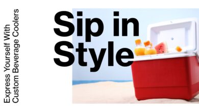 Sip in Style Express Yourself With Custom Beverage Coolers